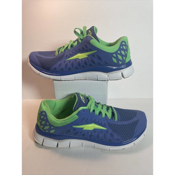AVIA Burst Blue Green Athletic Running Shoes Low Top US 11 EUR 43 WMAI1400001 - Picture 1 of 12